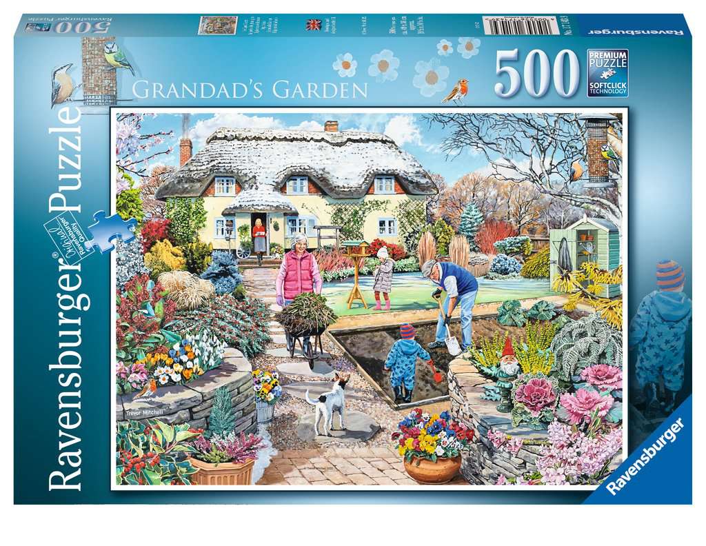 Ravensburger Grandad's Garden 500 Piece Puzzle image 0